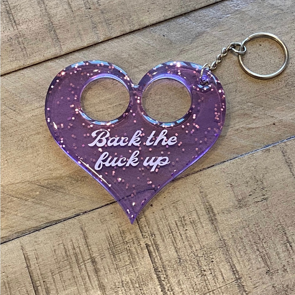 Heart Shaped Self Defense Keychain